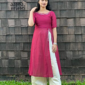 Aabha Burgundy - AS10126